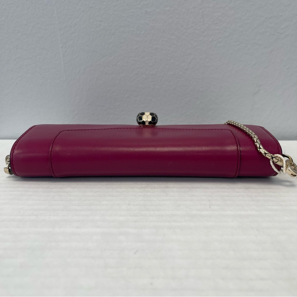 Bvlgari Serpenti Forever Wallet on Chain - Red - Picture 9 of 15